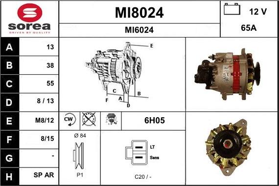 SNRA MI8024 - Alternatore autozon.pro