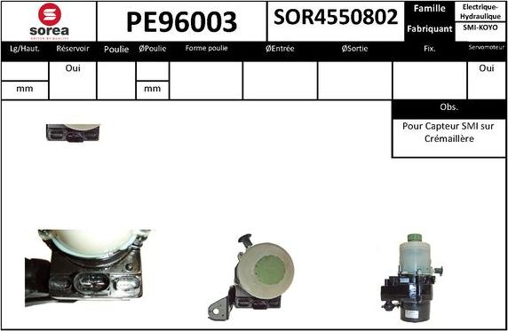 SNRA PE96003 - Pompa idraulica, Sterzo autozon.pro