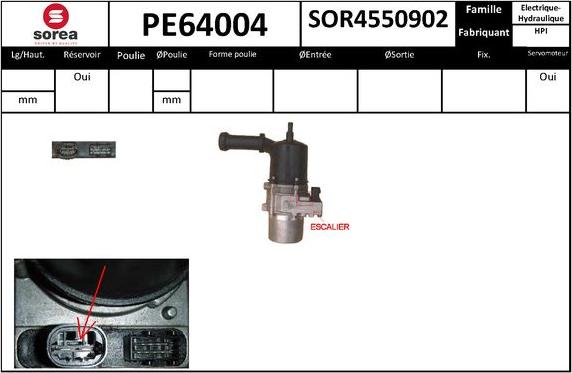 SNRA PE64004 - Pompa idraulica, Sterzo autozon.pro