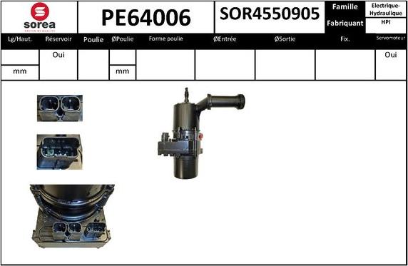 SNRA PE64006 - Pompa idraulica, Sterzo autozon.pro