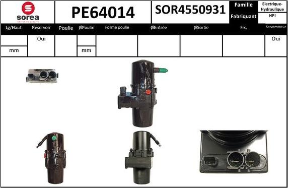 SNRA PE64014 - Pompa idraulica, Sterzo autozon.pro