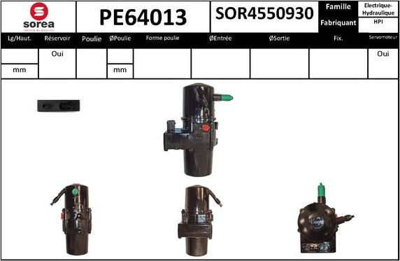 SNRA PE64013 - Pompa idraulica, Sterzo autozon.pro