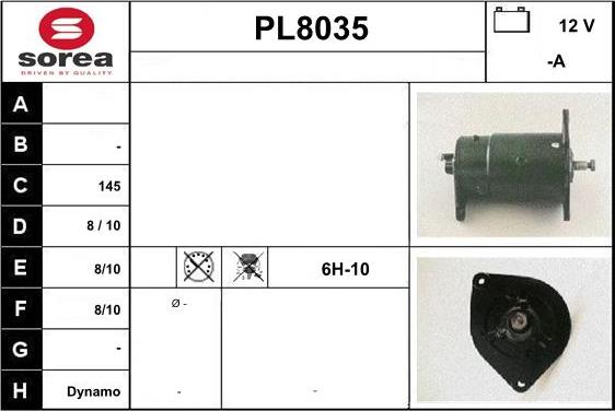 SNRA PL8035 - Alternatore autozon.pro