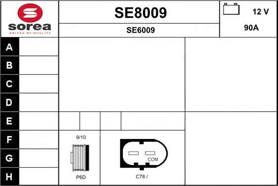 SNRA SE8009 - Alternatore autozon.pro