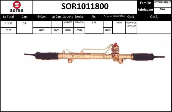 SNRA SOR1011800 - Scatola guida autozon.pro