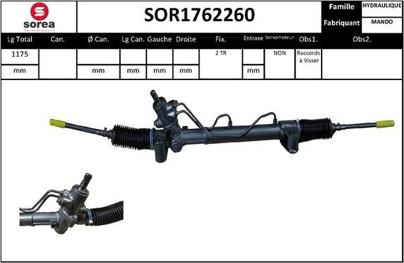 SNRA SOR1762260 - Scatola guida autozon.pro