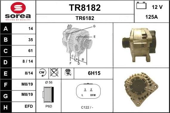 SNRA TR8182 - Alternatore autozon.pro