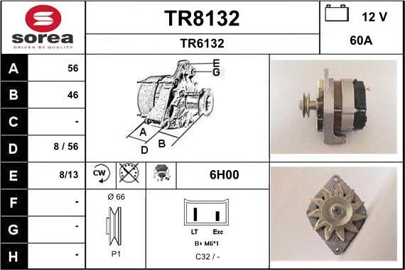 SNRA TR8132 - Alternatore autozon.pro