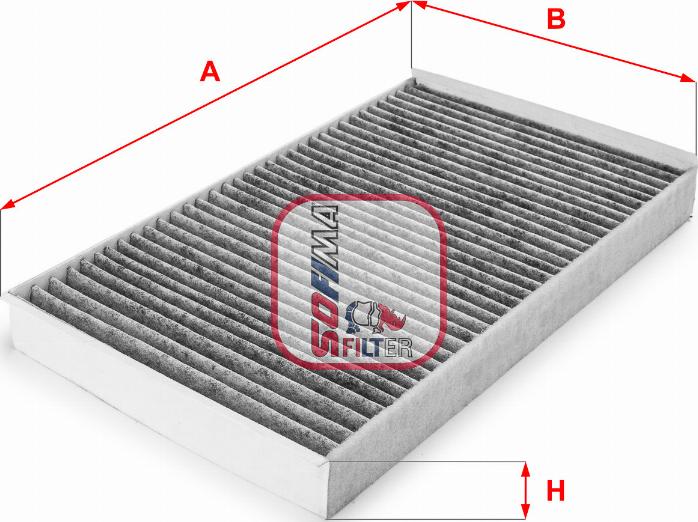 Sofima S 4145 CA - Filtro, Aria abitacolo autozon.pro