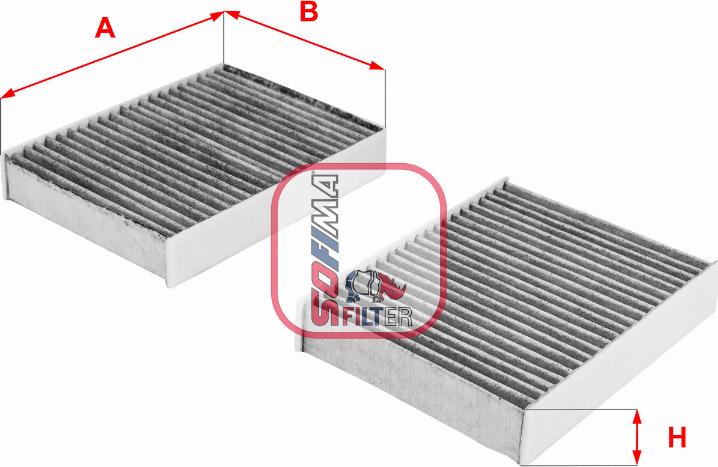 Sofima S 4104 CA - Filtro, Aria abitacolo autozon.pro