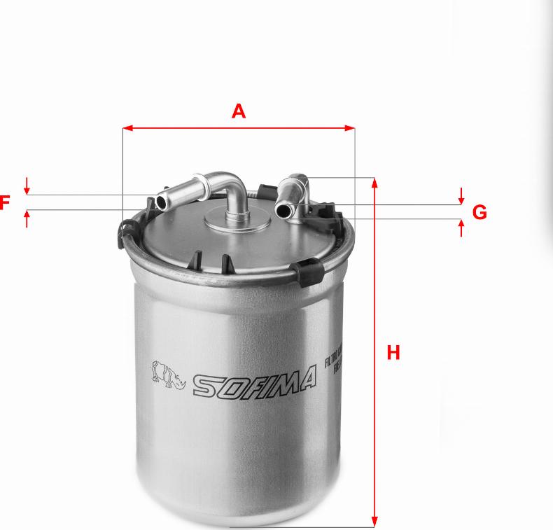 Sofima S 4106 NR - Filtro carburante autozon.pro