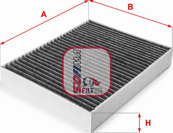 Sofima S 4312 CA - Filtro, Aria abitacolo autozon.pro