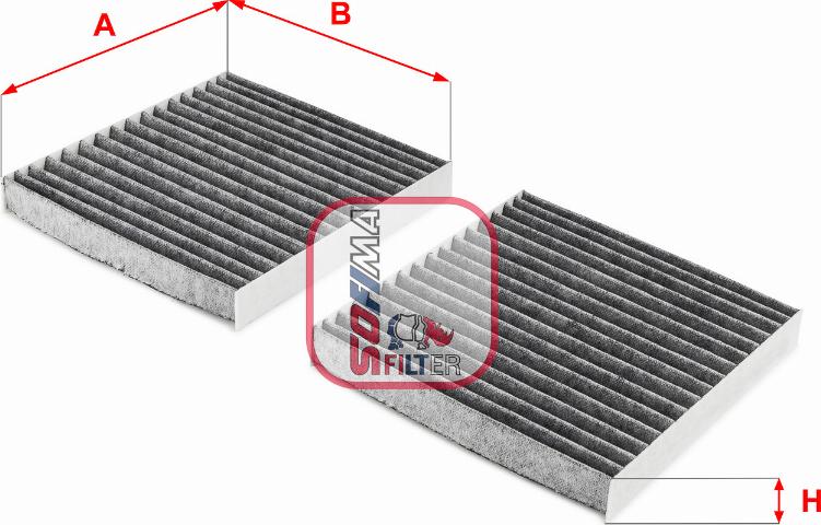 Sofima S 4241 CA - Filtro, Aria abitacolo autozon.pro