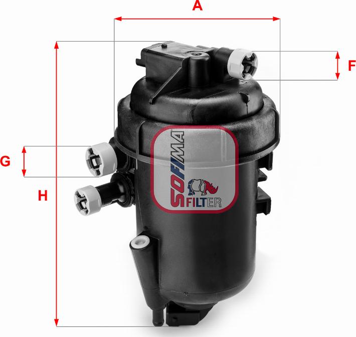 Sofima S 5084 GC - Filtro carburante autozon.pro