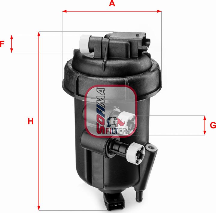 Sofima S 5108 GC - Filtro carburante autozon.pro