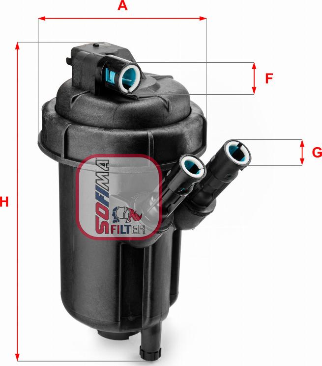 Sofima S 5116 GC - Filtro carburante autozon.pro