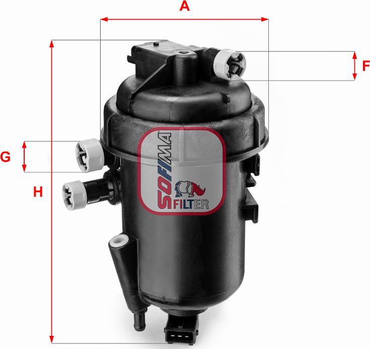 Sofima S 5112 GC - Filtro carburante autozon.pro