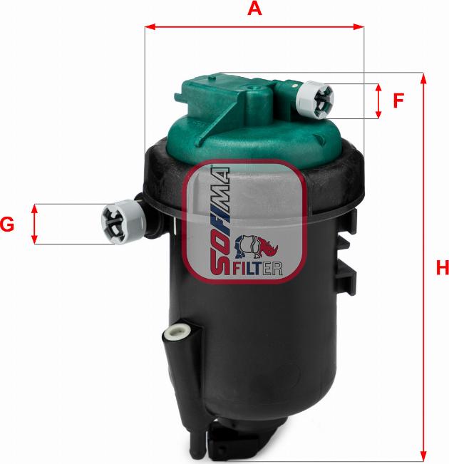 Sofima S 5181 GC - Filtro carburante autozon.pro