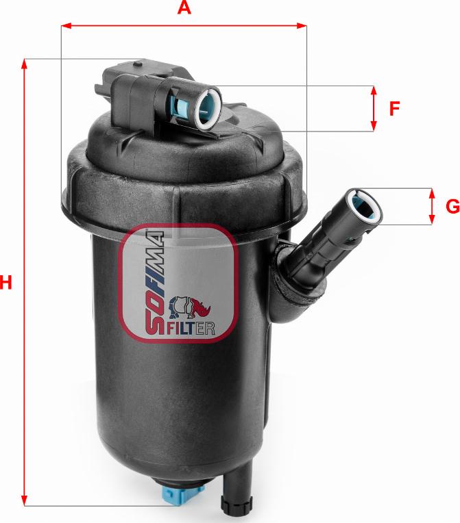 Sofima S 5139 GC - Filtro carburante autozon.pro