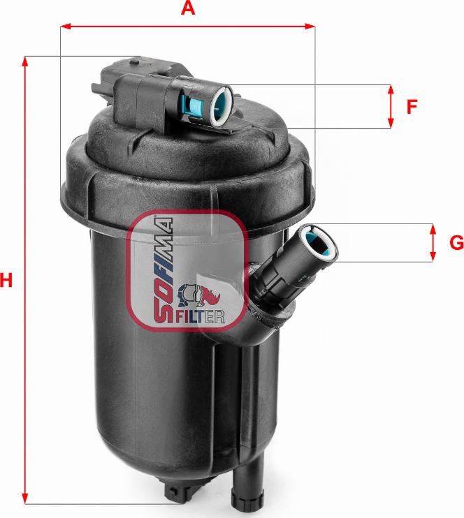 Sofima S 5125 GC - Filtro carburante autozon.pro