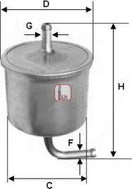 Sofima S 1581 B - Filtro carburante autozon.pro