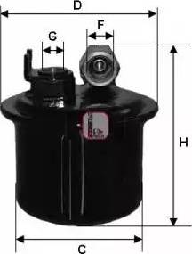 Sofima S 1698 B - Filtro carburante autozon.pro