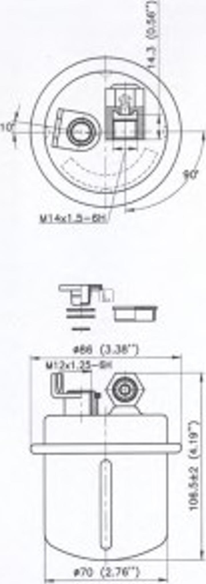 Sofima S 1617 B - Filtro carburante autozon.pro