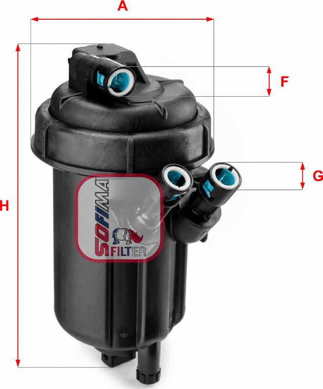 Sofima S 1161 GC - Filtro carburante autozon.pro