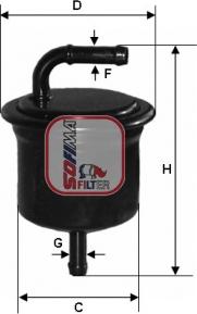 Sofima S 1A16 B - Filtro carburante autozon.pro