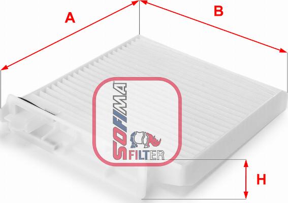 Sofima S 3104 C - Filtro, Aria abitacolo autozon.pro