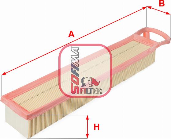 Sofima S 3345 A - Filtro aria autozon.pro