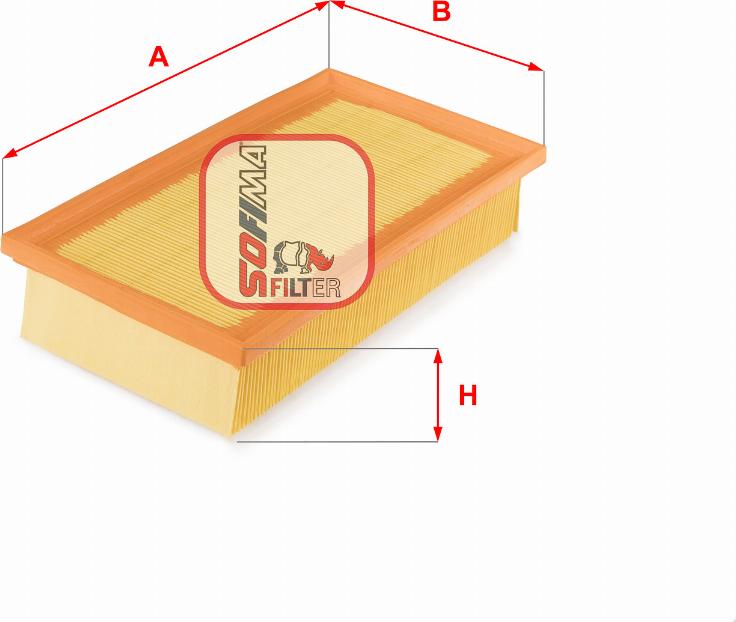 Sofima S 3717 A - Filtro aria autozon.pro