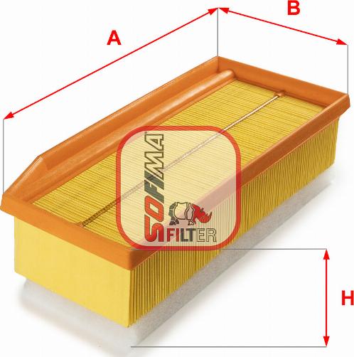 Sofima S 3A16 A - Filtro aria autozon.pro