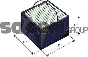 SogefiPro FA6126ECO - Filtro carburante autozon.pro