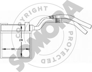 Somora 093650 - Scambiatore calore, Riscaldamento abitacolo autozon.pro