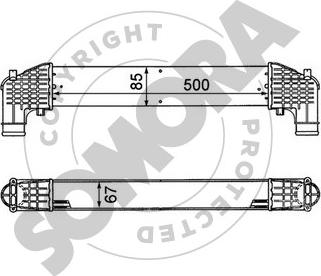 Somora 097045A - Intercooler autozon.pro