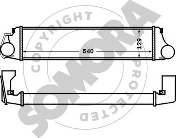 Somora 040545 - Intercooler autozon.pro