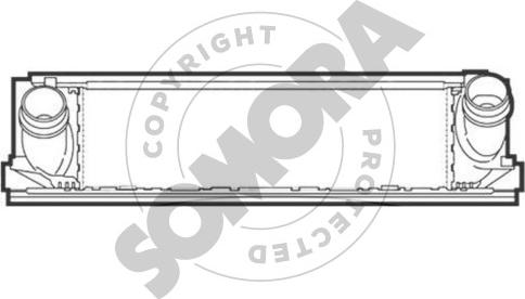 Somora 040845A - Intercooler autozon.pro