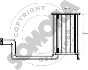 Somora 041266 - Radiatore olio, Cambio automatico autozon.pro