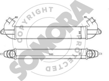 Somora 088045 - Intercooler autozon.pro