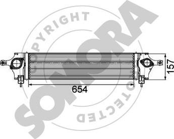 Somora 195645 - Intercooler autozon.pro