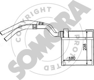 Somora 162850 - Scambiatore calore, Riscaldamento abitacolo autozon.pro