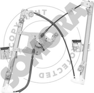 Somora 171357A - Alzacristallo autozon.pro