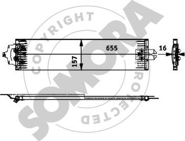 Somora 358566 - Radiatore olio, Cambio automatico autozon.pro