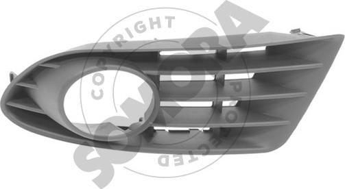 Somora 358026RA - Griglia di ventilazione, Paraurti autozon.pro