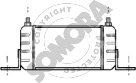 Somora 362066 - Radiatore olio, Cambio automatico autozon.pro