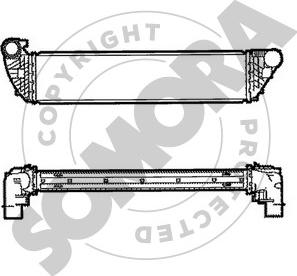 Somora 242245A - Intercooler autozon.pro