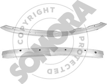 Somora 212532 - Supporto, Paraurti autozon.pro