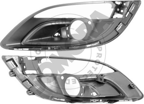 Somora 212026LC - Griglia di ventilazione, Paraurti autozon.pro