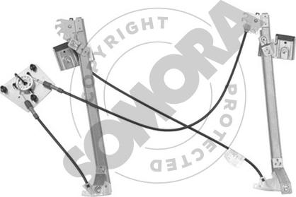 Somora 280657A - Alzacristallo autozon.pro